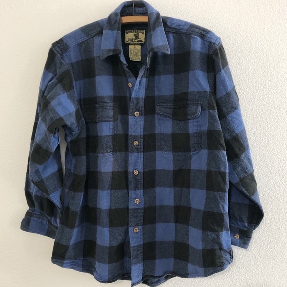 Field & Stream Other - Field & Stream Blue Plaid Button Down Shirt Large